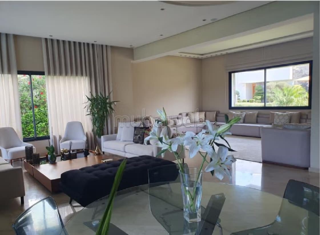 A louer villa meublée ou vide 590m2 Bouskoura