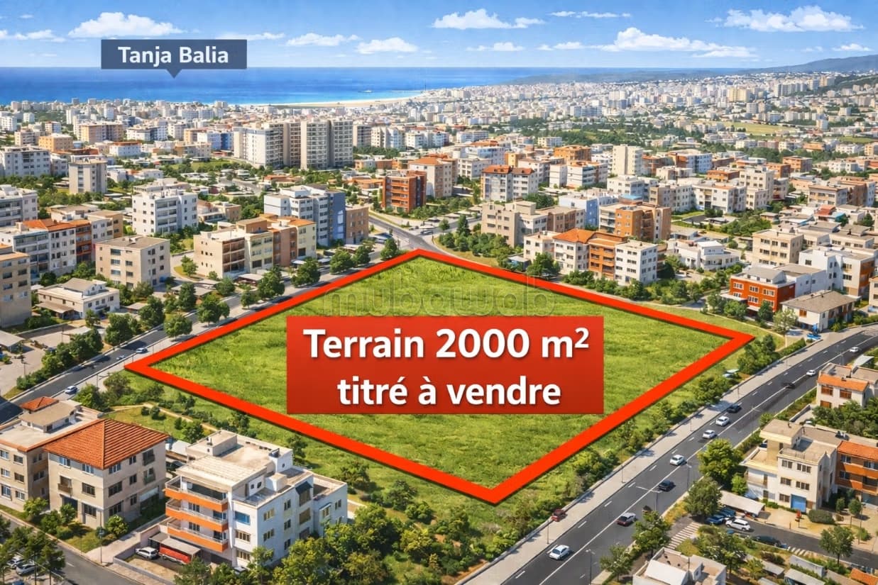 Terrain Exeptionnel titré à Tanja Balia