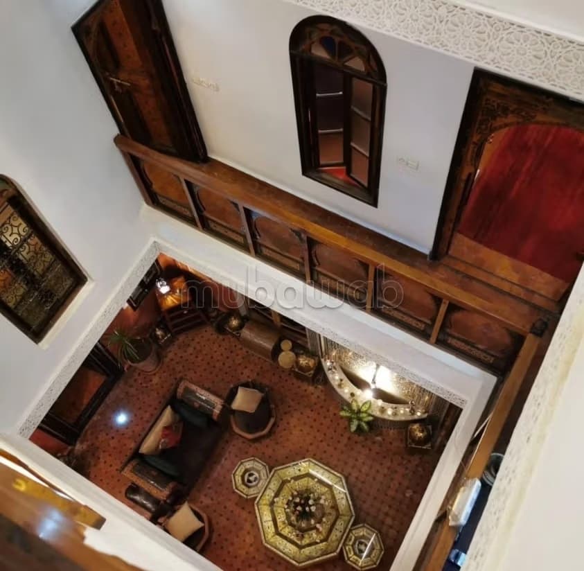 Riad à la vente à Medina. Surface totale 544 m². Bien meublé