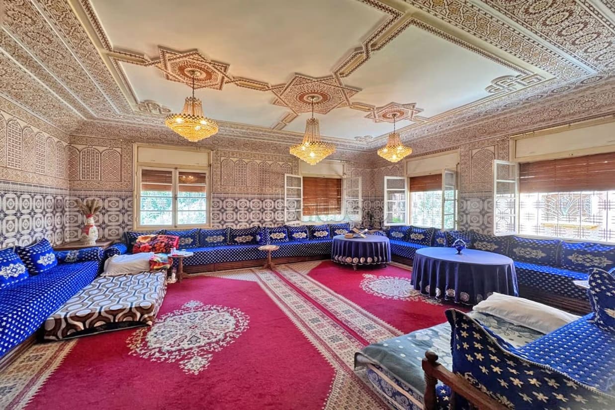 Maison style Riad en 3 niveaux, Q Rwidate proche de Guéliz
