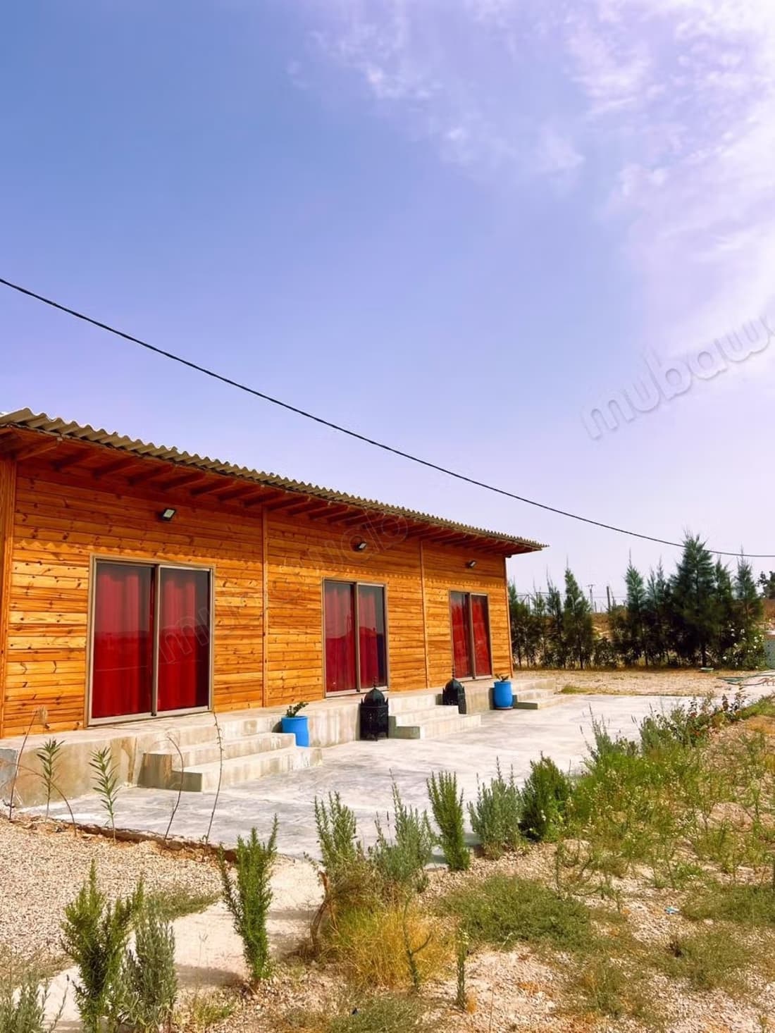 Maison bois suédoise sur 2000 m² à Tidzi