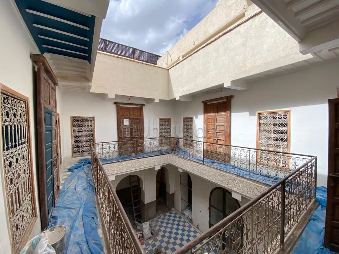 Riad en phase finale de rénovation à Assoual