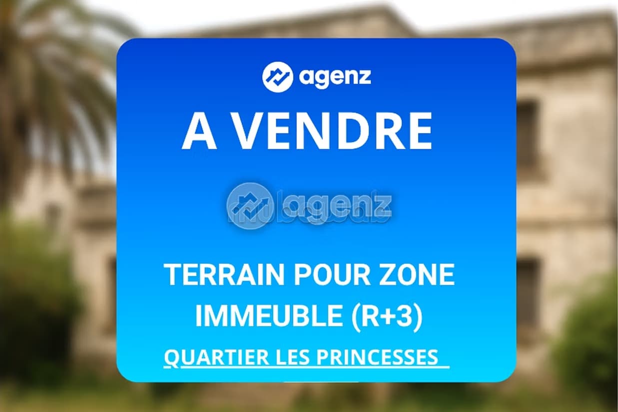 Terrain à vendre 674 m² Les princesses Casablanca