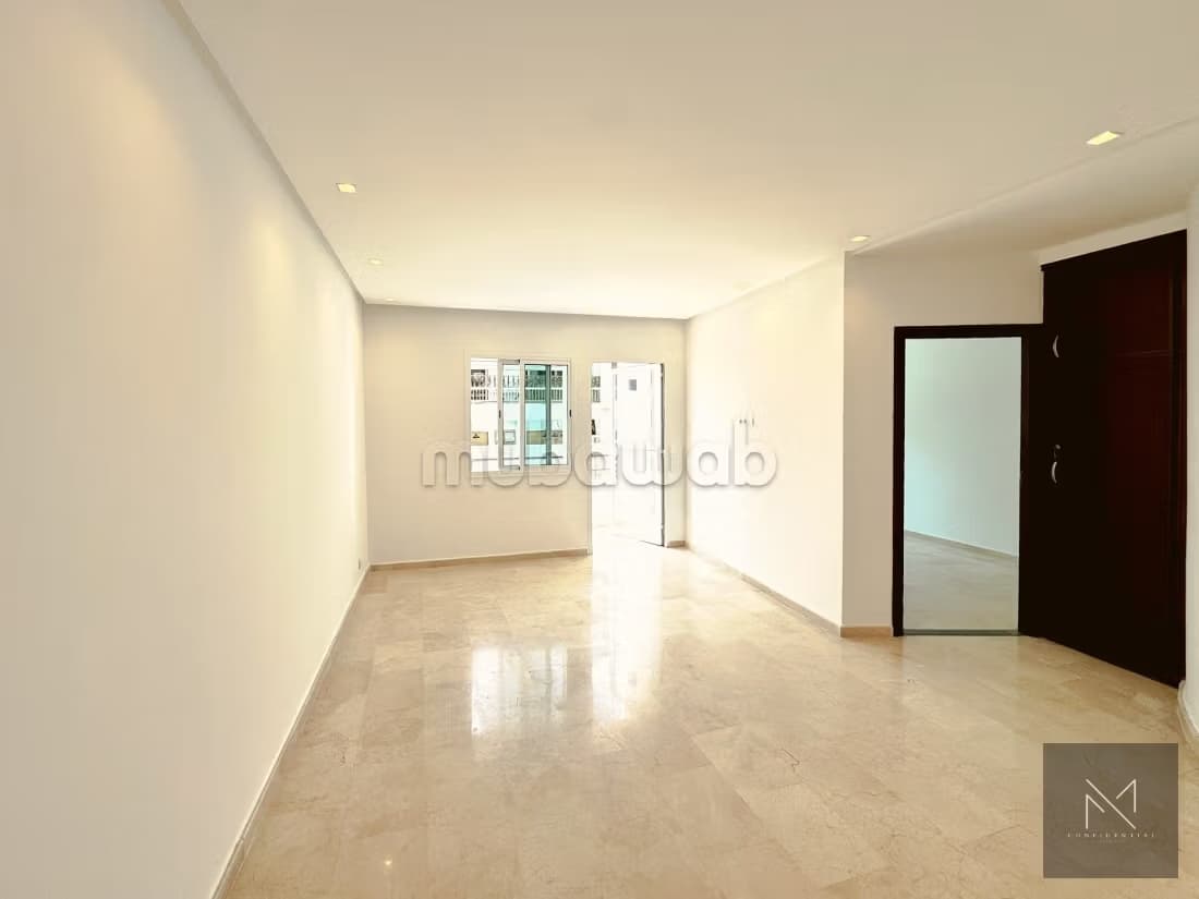 Appartement rénové à louer à Gauthier, Casablanca 75 m², Sud...