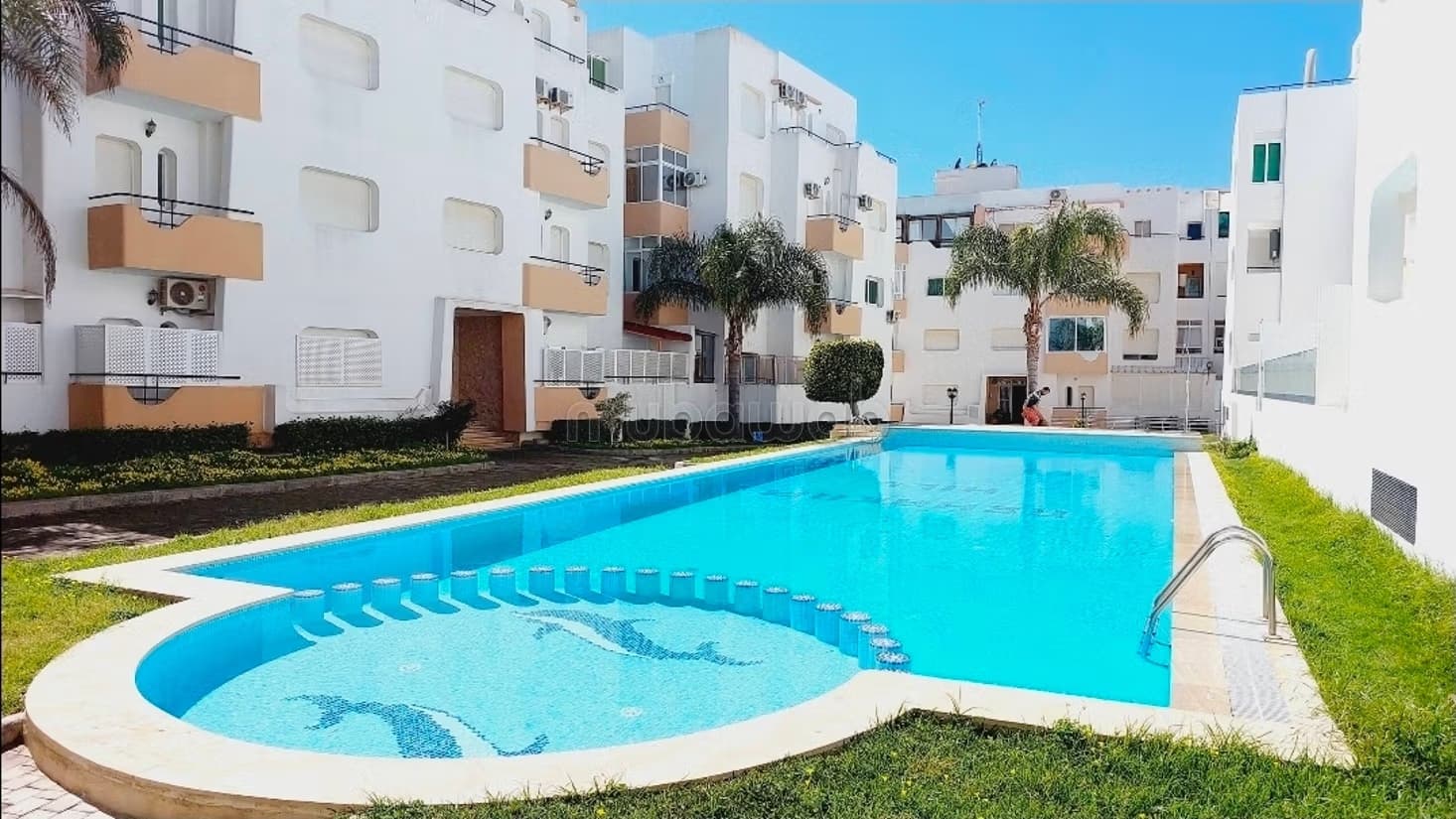 Appartement meublé avec piscine Achakar Tanger
