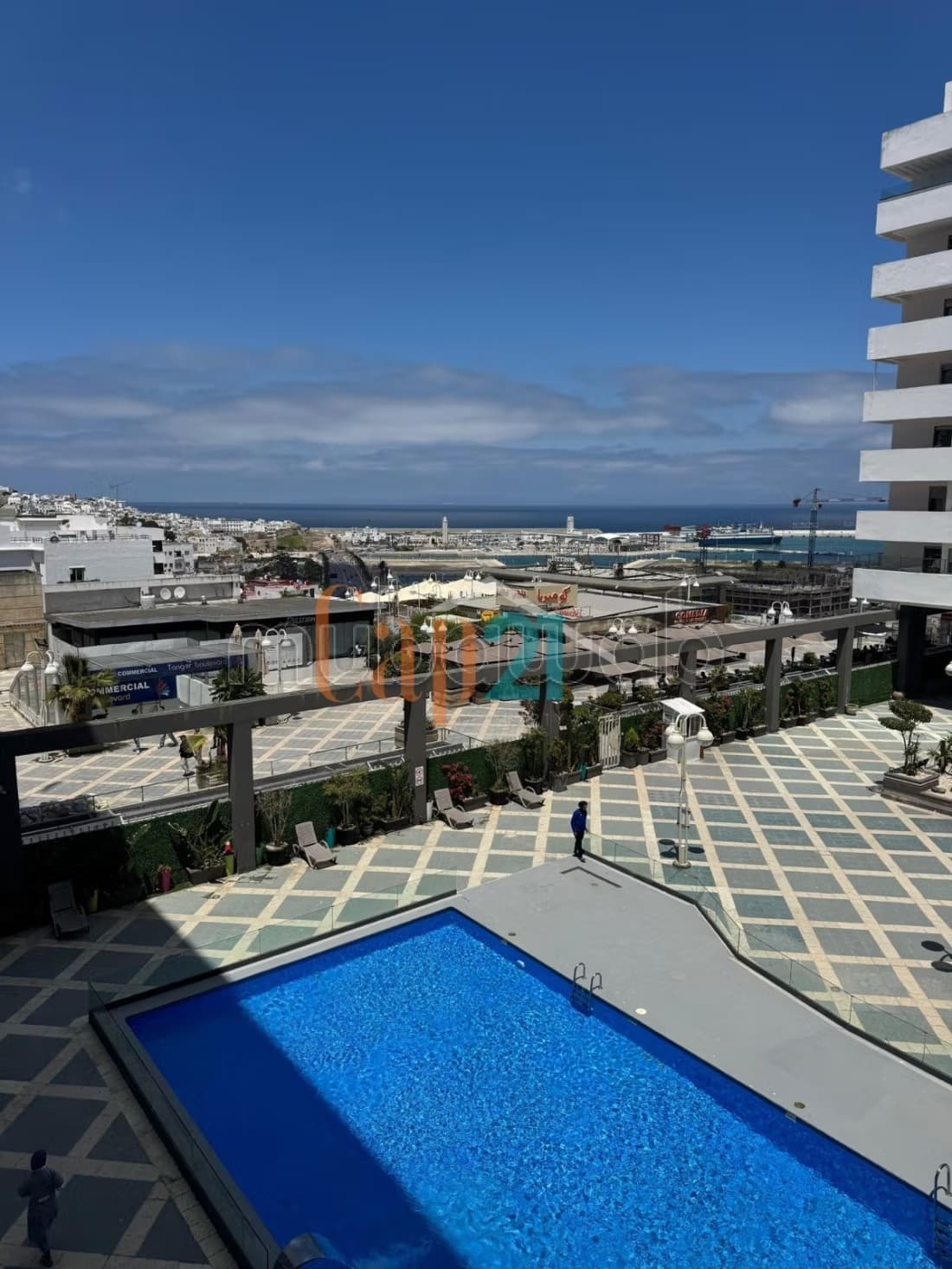 Appartement meublé résidence de luxe avec piscine