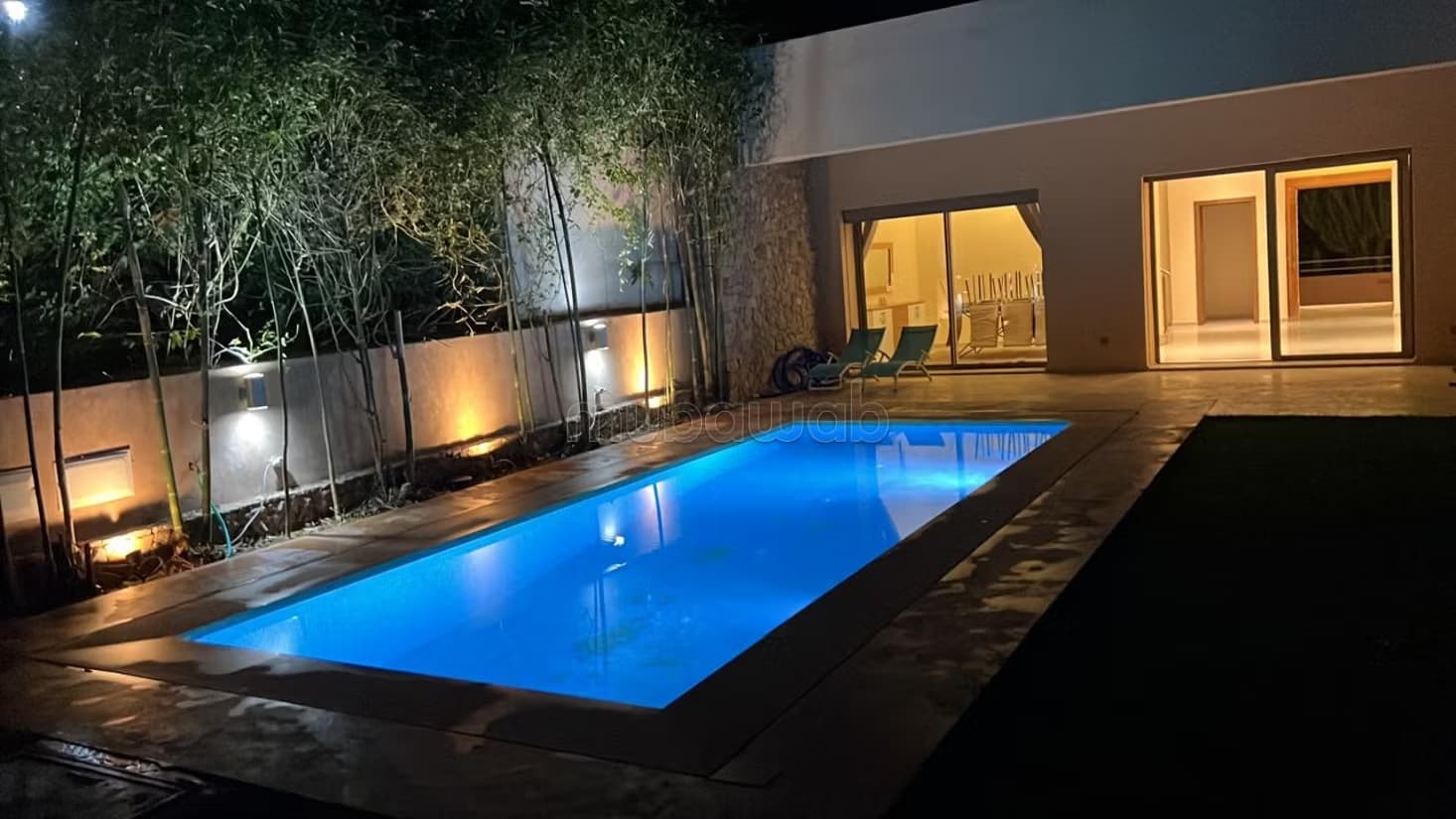 Villa à louer avec piscine à prestijia, marrakech