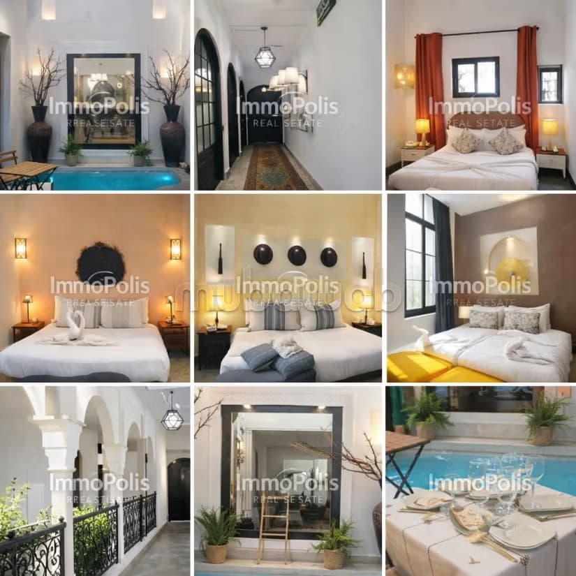 Rare: Riad d'exception à forte rentabilité