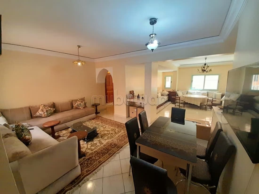 Spacieux appartement meublé 3 chambres salon