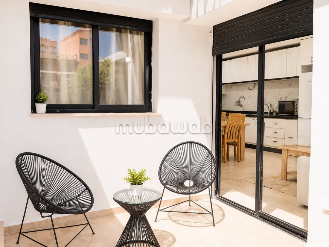 APPART T3 meuble avec terrasse Gueliz