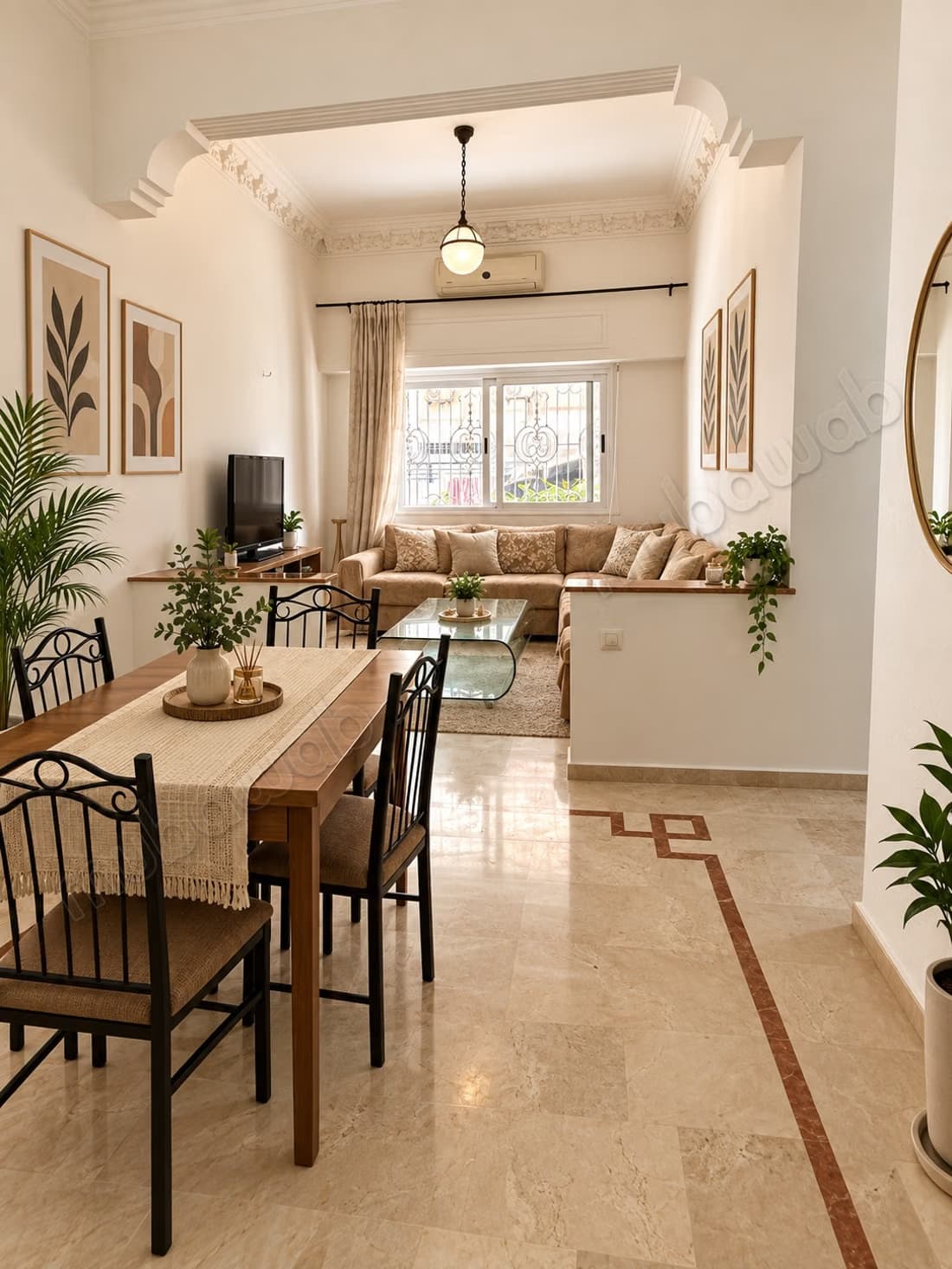 Appartement en rez de chaussée – résidence les florianes, mo...