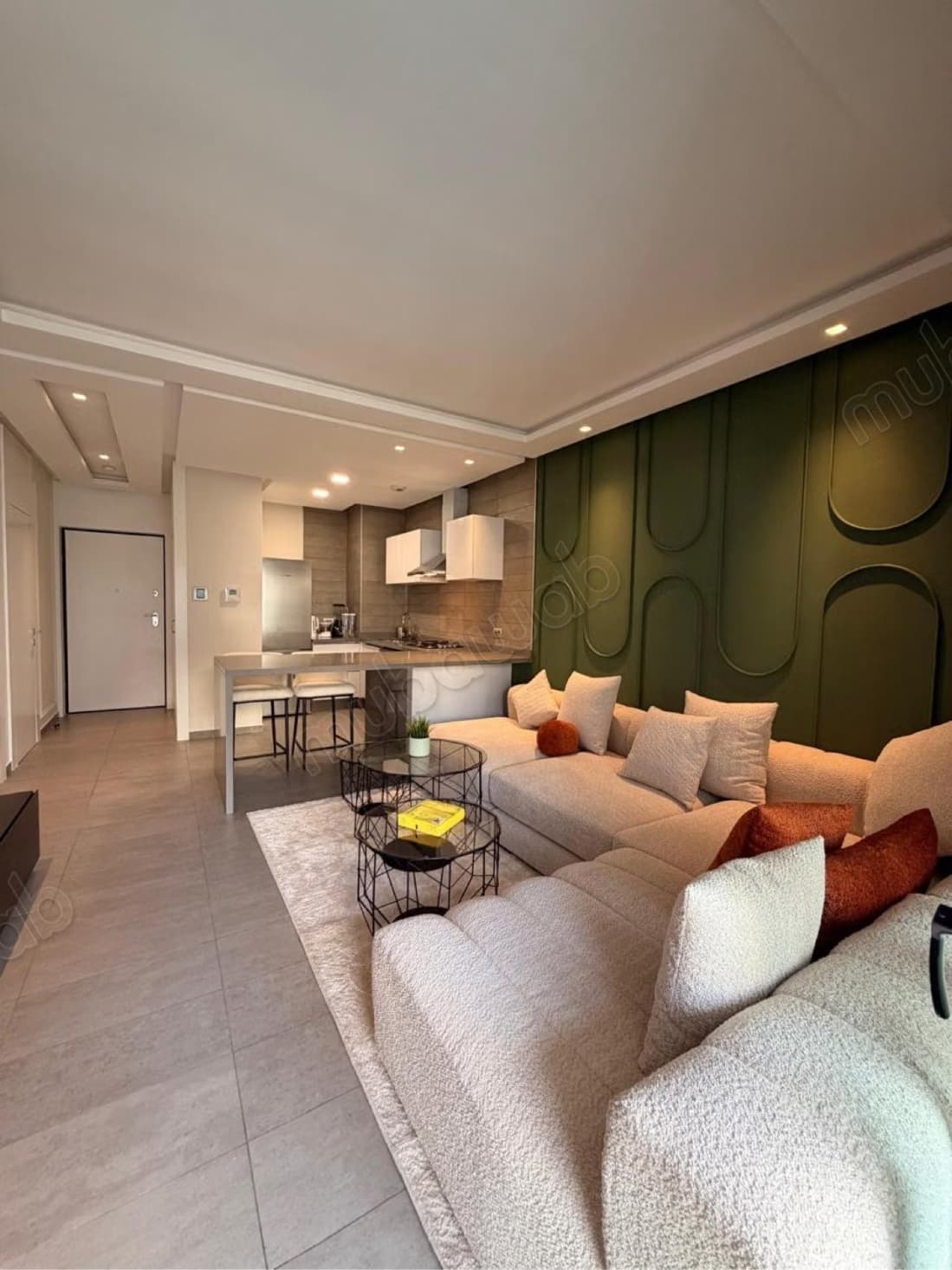 Louez cet appartement à Casablanca Finance City. Superficie...