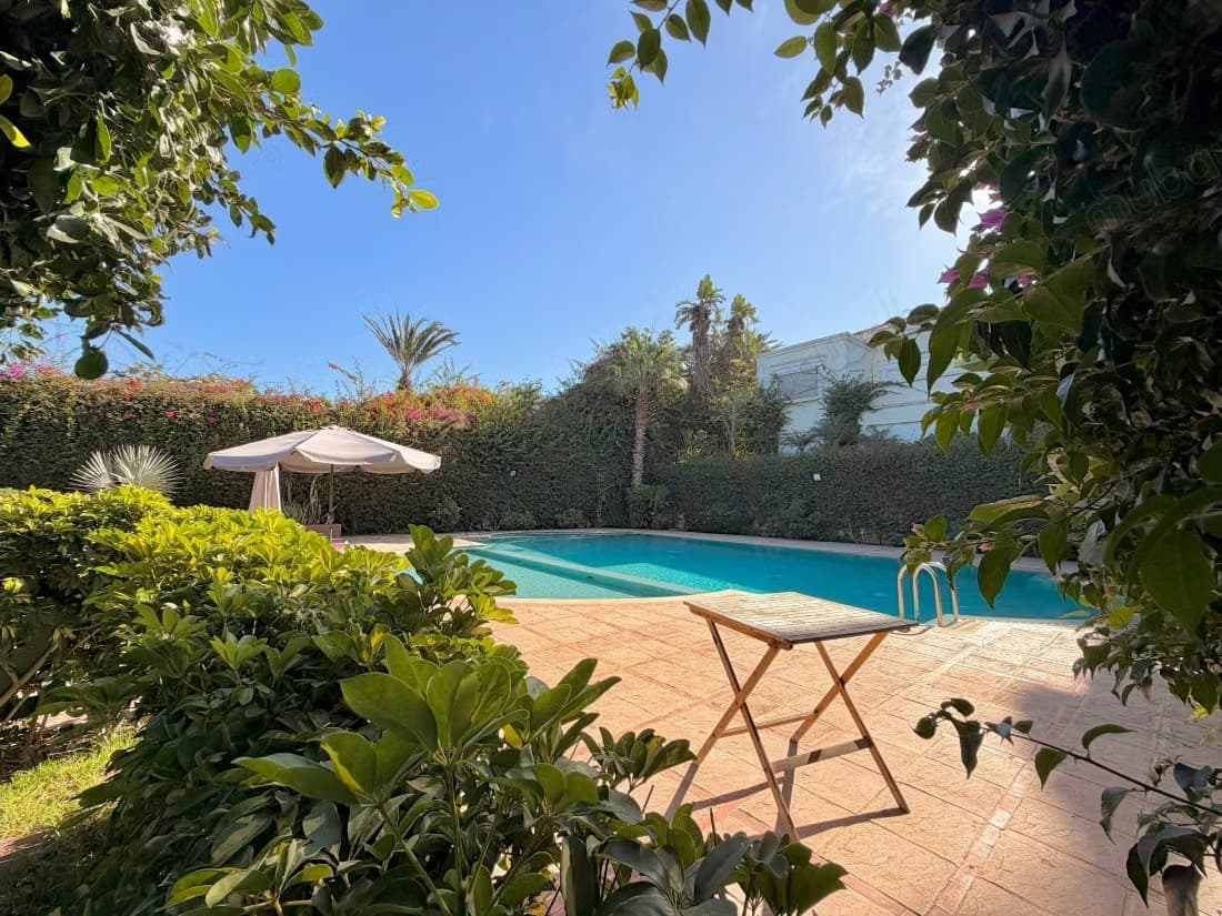 Villa avec vue mer à louer ain diab