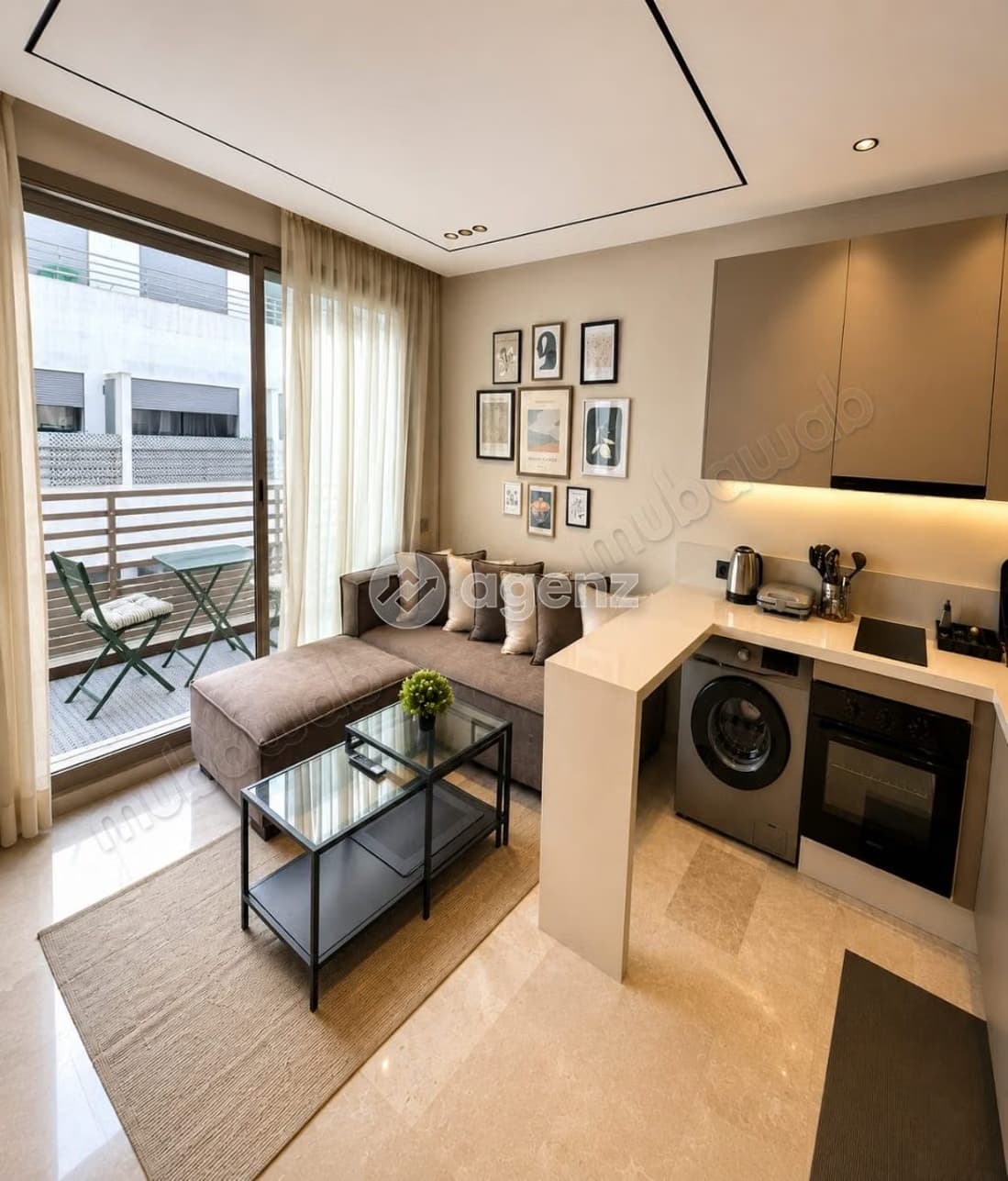 Studio à louer 37 m² Les princesses Casablanca
