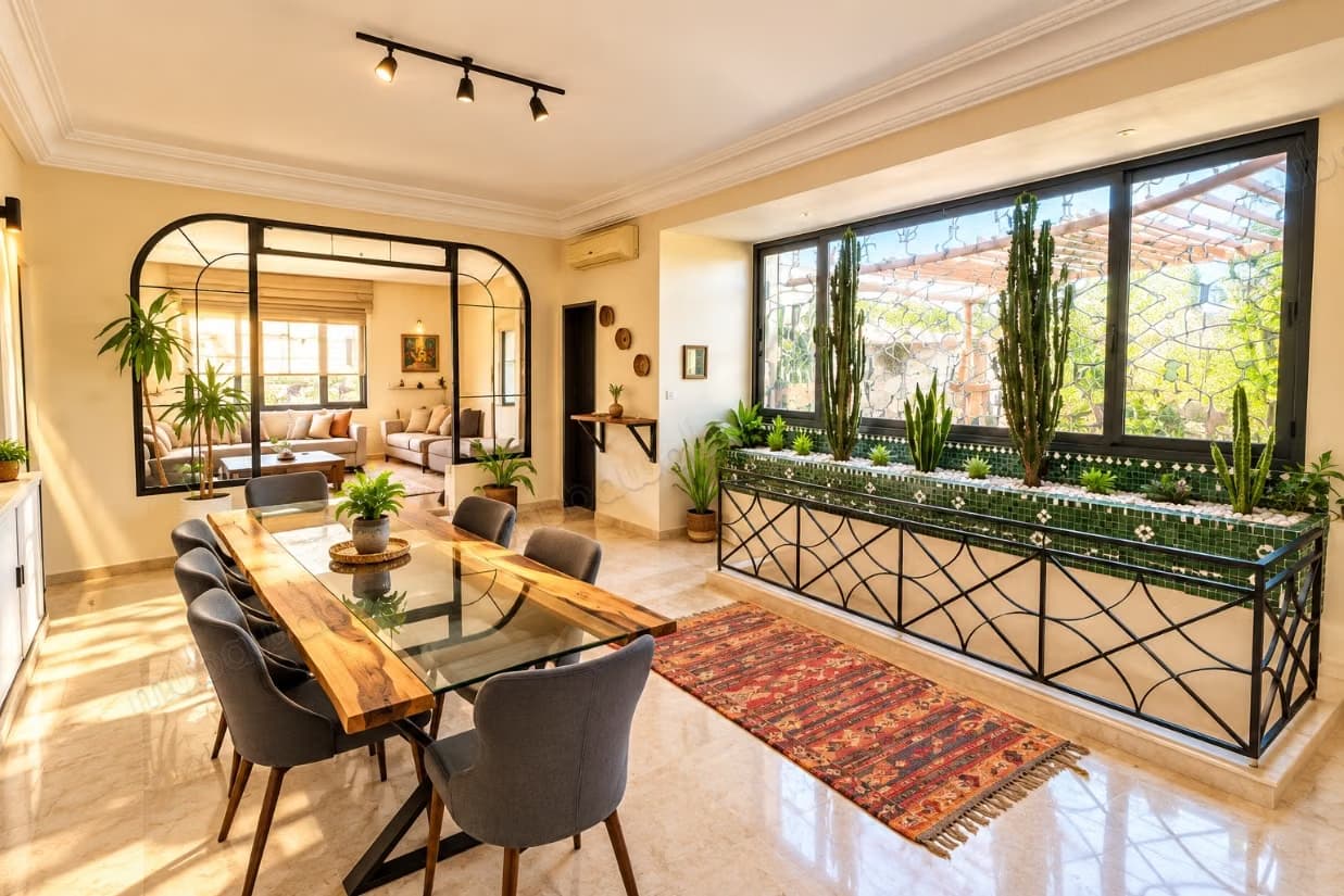Étage de Villa luxueux meublé à louer sur Oasis 3 Chambres 1...